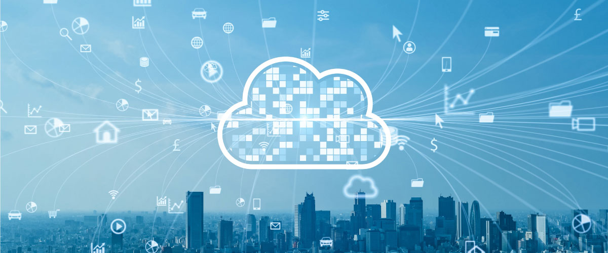 Scalable cloud symbolizing the flexibility of cloud-based business phone systems